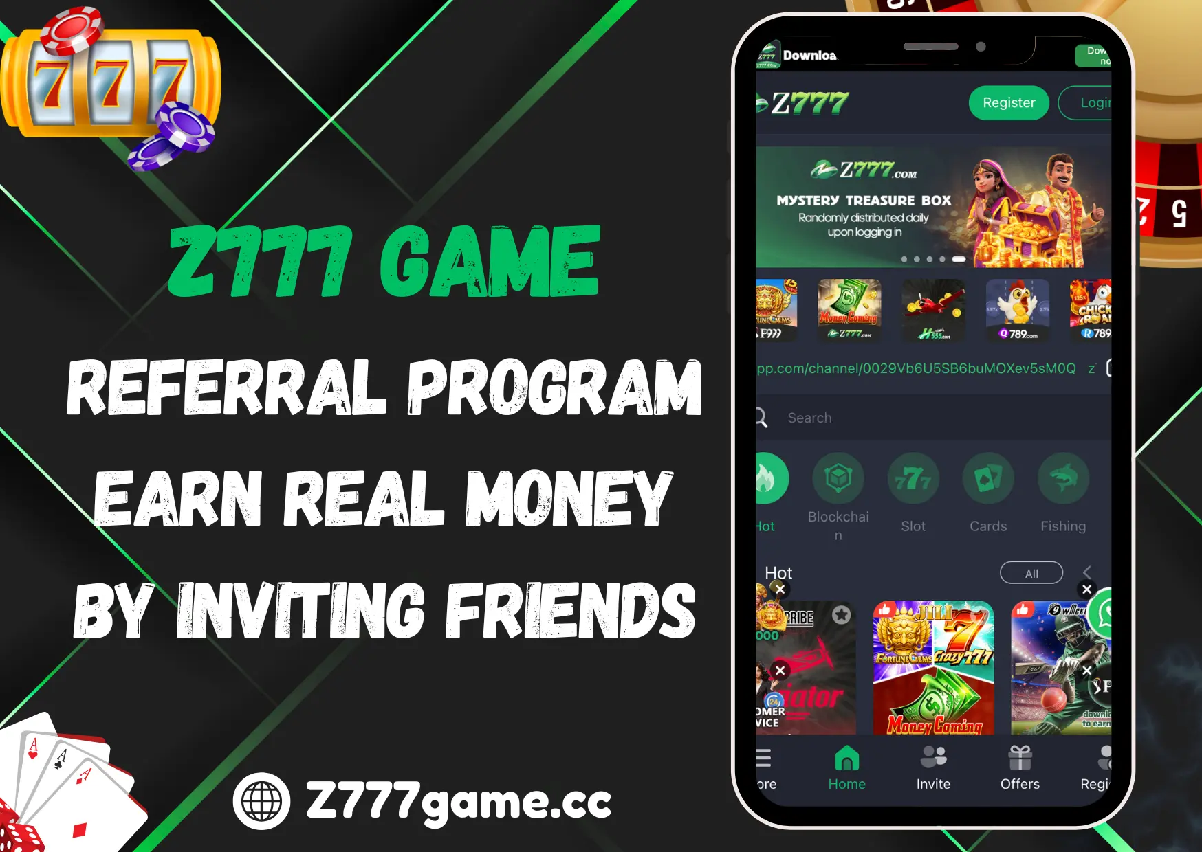 z777 game referral program