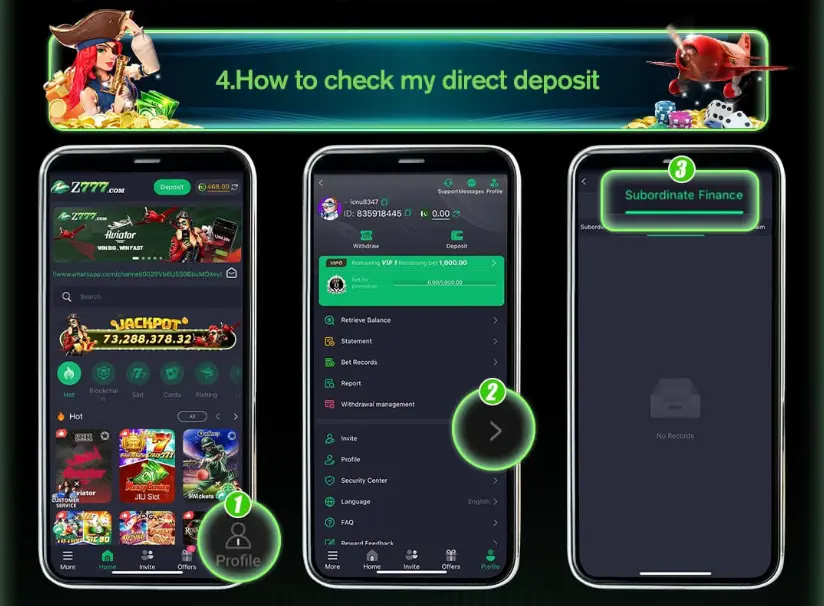 z777 game referral program